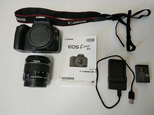 【美品】 Canon EOS Kiss x9 デジタル一眼レフカメラ 説明書