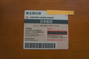 JAL 株主優待券（有効期間：2024年6月1日から2024年11月30日まで）