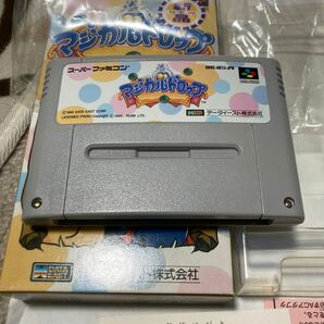 送料無料 美品 SFC スーパーファミコン マジカルドロップ 箱 説明書等付 MAGICAL DROP SFCソフト SUPER FAMICOM スーファミ DATA EASTの画像2