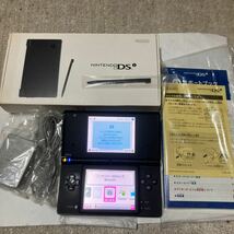 送料無料 ニンテンドーDSi 本体 美品 ブラック TWL-001 タッチペン アダプタ 箱 説明書等付 NDSi DSi NINTENDO DS ニンテンドー 任天堂_画像2