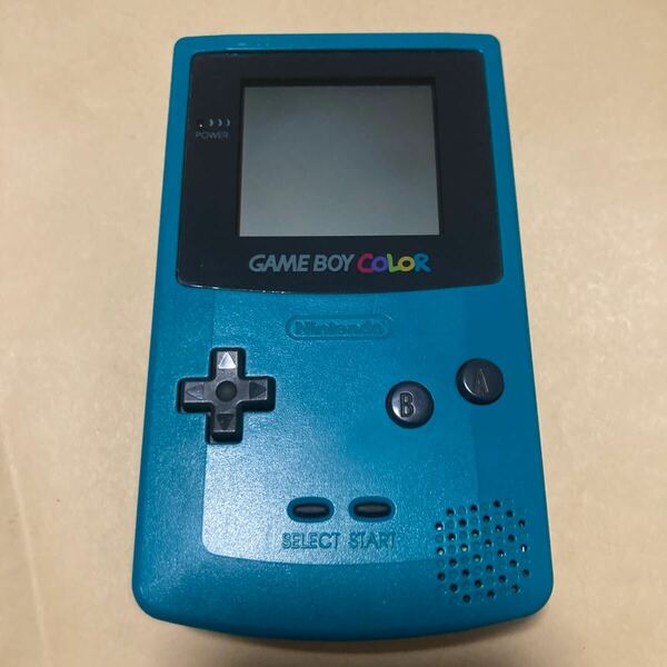 送料無料 GBC ゲームボーイカラー 本体 ブルー CGB-001 ジャンク GAMEBOY COLOR　GAME BOY GB ゲームボーイ カラー