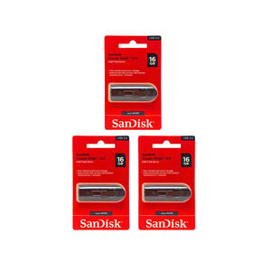【新品未開封】SanDisk USBメモリー 16GB ３個セット 送料無料