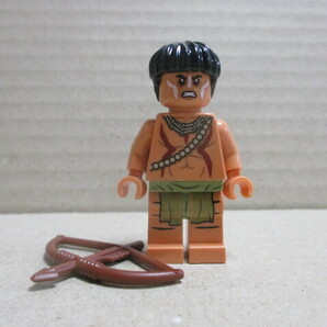 レゴ ミニフィグ 原住の戦士 弓矢付き インディ・ジョーンズ 新品の画像1