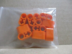 レゴ　テクパーツ　リフトアーム　×2　オレンジ10個　新品