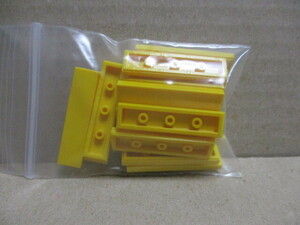 レゴ　パーツ　1×4タイル　黄20個　新品