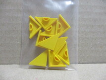 レゴ　パーツ　三角タイル　黄10個　新品_画像2