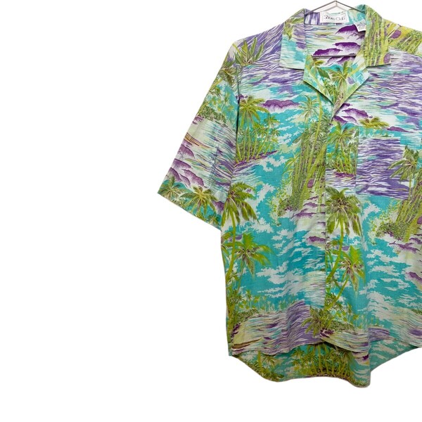 古着 shore club アロハシャツ ハワイアンシャツ ヴィンテージ 80s 90s