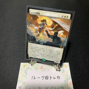 マジック：ザギャザリング MTG 団結のドミナリア 拡張アート * セラの模範