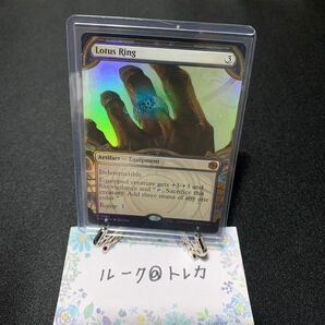  MTG ・サンダー・ジャンクションの無法者 ビッグスコア レイズド Foil * 睡蓮の指輪/Lotus Ring