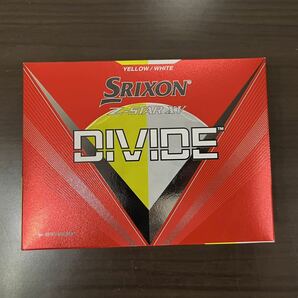 スリクソン Z-STAR XV DIVIDE （イエロー/ホワイト） 2023年モデル 新品 1ダース 送料無料の画像1