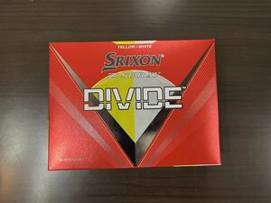 スリクソン Z-STAR XV DIVIDE （イエロー/ホワイト） 2023年モデル 新品 1ダース 送料無料