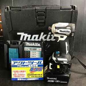 【中古品 / 動作品】★マキタ(makita) コードレスインパクトドライバー TD171DRGXW【格安出品♪】