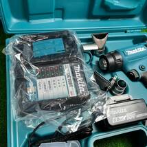 【未使用品】☆マキタ(makita) 充電式ヒートガン HG181D RGX バッテリBL1860B×2個+充電器DC18RFセット_画像4