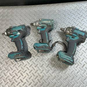 [ present condition goods ] Makita makita 18V rechargeable impact wrench TW285D TW300D 3 pcs. set immovable electric outlet angle tightening tighten attaching [ cheap exhibition!]
