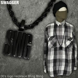 SWAGGER 00s ロゴ ネックレス ブリンブリン スワッガー フェノメノン