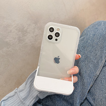 iphone13ケース カーバー スタンド付き　半透明　お洒落　韓国　軽量 ケース 耐衝撃 高品質 ホワイト163_画像5