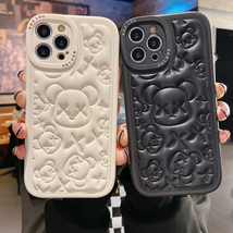 iphoneXRケース カーバー TPU 可愛　お洒落　熊　　軽量 ケース ホワイト1_画像7