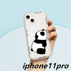 iphone11proケース カーバー TPU 可愛い　パンダ　お洒落　　軽量 耐衝撃 　高質