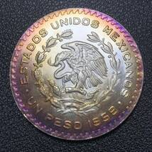 銀貨　古銭　メキシコ　1959年　ホセ・モレロス　メキシコ独立戦争　記念幣　コイン　硬貨　貿易銀_画像2