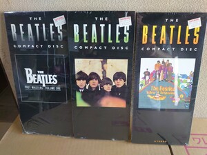 【未開封/現状品】THE BEATLES 輸入盤ＣＤ ３枚セット