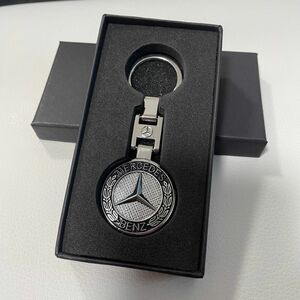 メルセデスベンツ　AMG キーリング 　おしゃれ　キーホルダー 　車用品　ギフトボックス付き