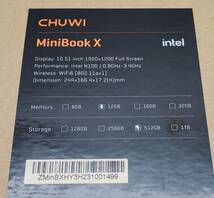 【送料無料】新品同様 CHUWI Minibook X N100/メモリ12GB/SSD512GB_画像6