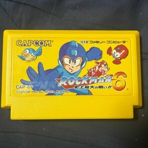 ロックマン6 ファミコン　レア　おまけあり