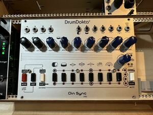 DinSync DrumDokta2 modular Synth euro rack dtm daw