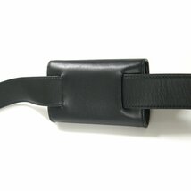 新品 ARIES / アリーズ / LEATHER COIN BELT BAG / イタリア製 / コイン ベルト バッグ / 定価4万8400円 360091 フラグメントケース ポーチ_画像6