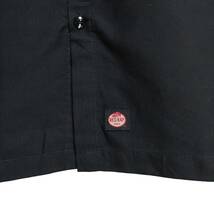 RED KAP 半袖ワークシャツ size XL オーバーサイズ ブラック ゆうパケットポスト可 胸 刺繍 HUGHES 古着 洗濯 プレス済 f85_画像4