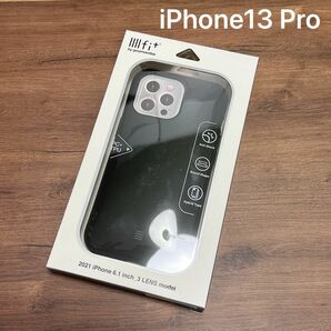 新品未使用　iPhone 13 Pro（6.1インチ）用 耐衝撃ケース IIIIFIT（ブラック）IFT-85BK