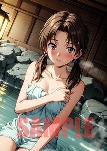 E479 洞木ヒカリ 新世紀エヴァンゲリオン A4 アート ポスター イラスト 同人