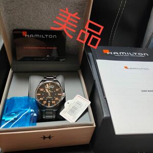 美品　hamilton カーキ アビエーション H-40 自動巻き　メンズ