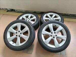 スバル 純正 17インチ アルミホイール ＆ BRIDGESTONE VRX2 215/50R17 スタッドレス　中古セット