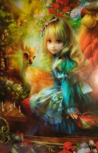 Art hand Auction [Fantasy World] *Rare*2014/2015*SHU*Alice*Locomotion*Notion*Jigsaw Puzzle*1000 Pieces*Cute*Art Apple One, toy, game, puzzle, Jigsaw Puzzle