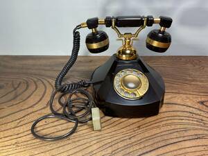  ultra rare / retro / telephone machine / dial type / antique / Tamura electro- machine / elegance / interior 