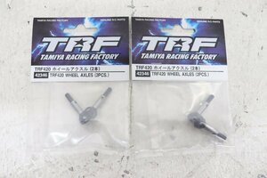 ■新品■TMIYA WHEEL AXLES タミヤ ホイール アクスル TRF420 42346 2個セット