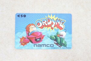 ■未使用品■希少■美品■ namco ナムコ ORDYNE オーダイン テレホンカード