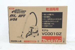 # unused goods # makita Makita 40Vmax rechargeable compilation .. machine VC001GZ body only dust collector vacuum cleaner power tool 