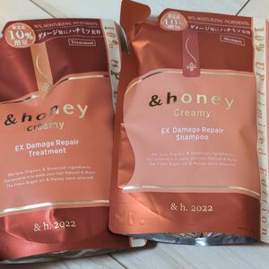 ※&honey アンドハニークリーミー EXダメージリペア シャンプー & トリートメント 10%増量セット