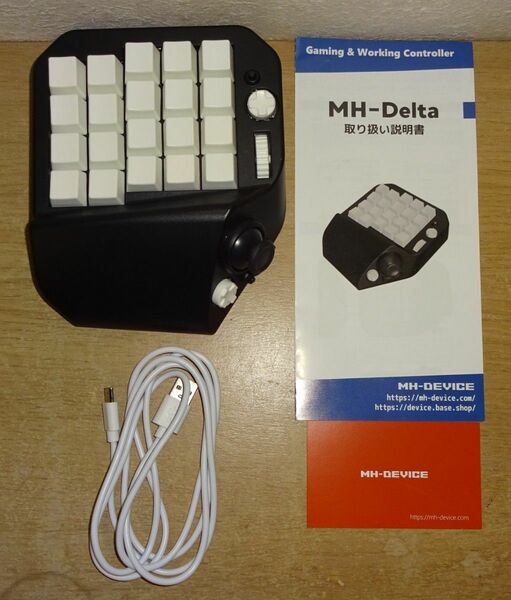 MH−Delta ジョイステック付き左手デバイス 新品同様