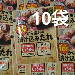 日清　から揚げ　漬け込みたれ　10袋