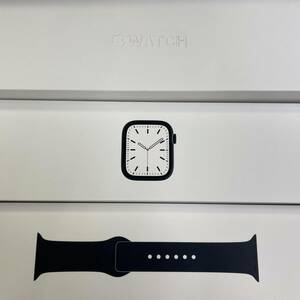 新品 未開封品 アップル Apple Watch Apple Watch Series 7 45mm GPS A2474 MKNN3J/A ミッドナイト SIMロック解除済