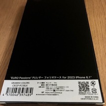 GRAMAS EURO Passione PUレザー フォリオケース ブラック iPhone15 iPhone14 iPhone13 全てに対応 スマホケース 手帳型 7489_画像2