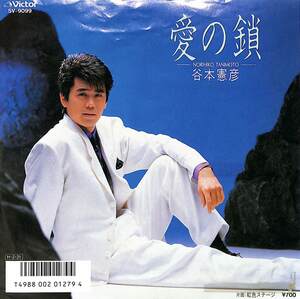 C00200044/EP/谷本憲彦「愛の鎖/虹色ステージ(1986年:SV-9099)」