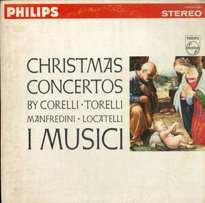 A00537125/LP/イ・ムジチ合奏団「Christmas Concertos - By Corelli・Manfredini・Torelli・Locatelli」