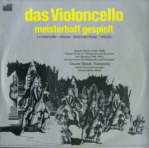 A00564340/LP/クロード・シュタルク(Vc)/ヘルムートミュラー=ブリュール(指揮)「Das Violoncello Meisterhaft Gespielt (111-093-BD)」