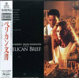 B00121530/LD2枚組/ジュリア・ロバーツ、デンゼル・ワシントン「ペリカン文書(Widescreen)」