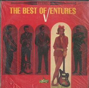 A00589141/LP/ザ・ベンチャーズ「The Best of Ventures (1965年・LP-7160・サーフ・SURF)」