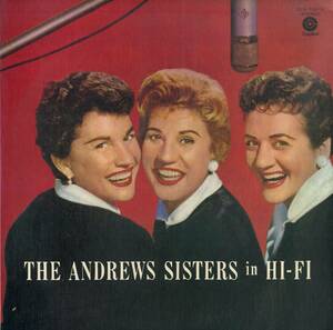 A00586683/LP/The Andrews Sisters「The Andrews Sisters In Hi-Fi」